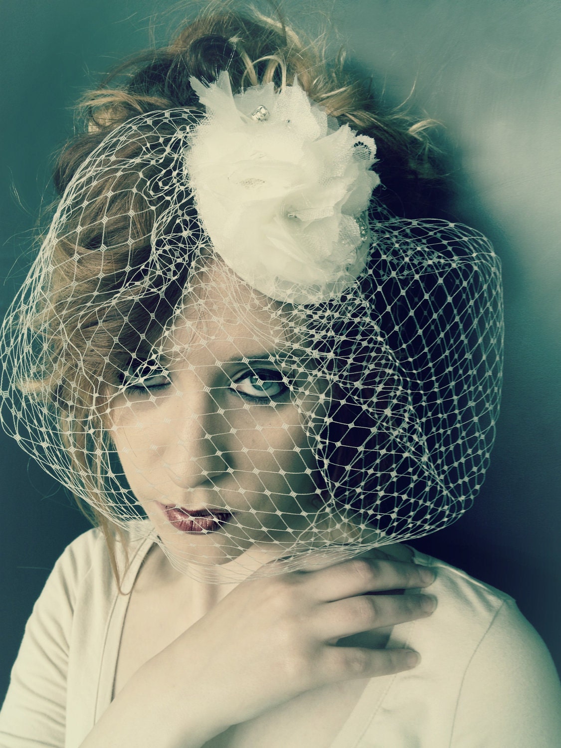 Vintage Inspired Birdcage Veil