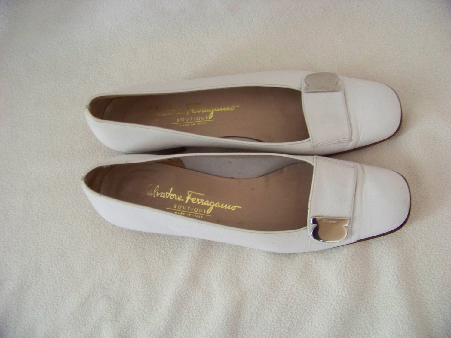 Vintage Ferragamo Loafers - Size 8