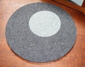 Wool Felt Asymmetrical Pad- 10 inch in 5mm