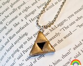 Triforce Necklace- Zelda Inspired Parody