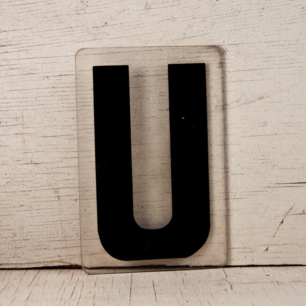 Vintage Wall Hanging Retro Letter Sign