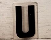 Retro Urban Chic Decor Number Sign Industrial Salvage