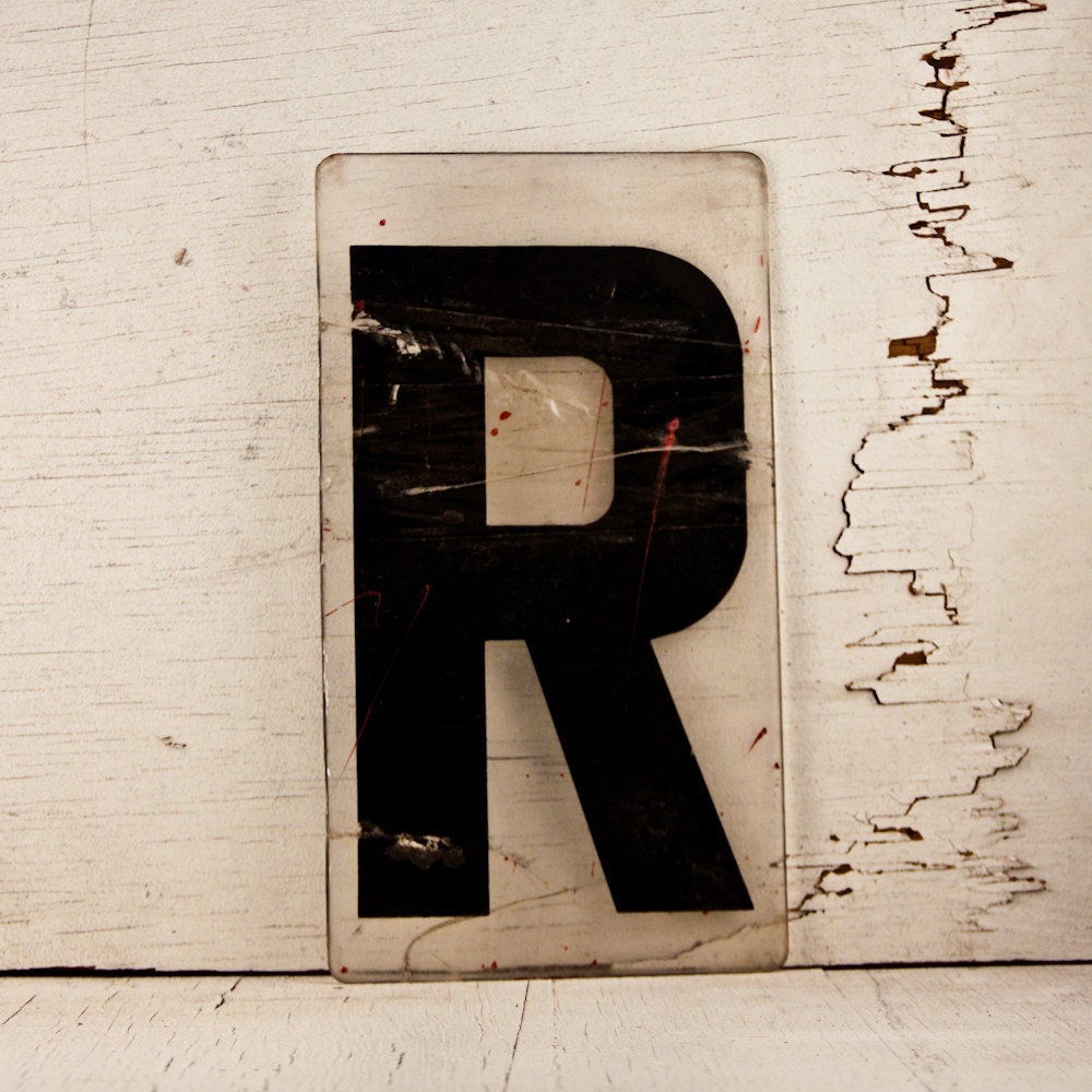 Vintage Letter Sign Retro Home Decor