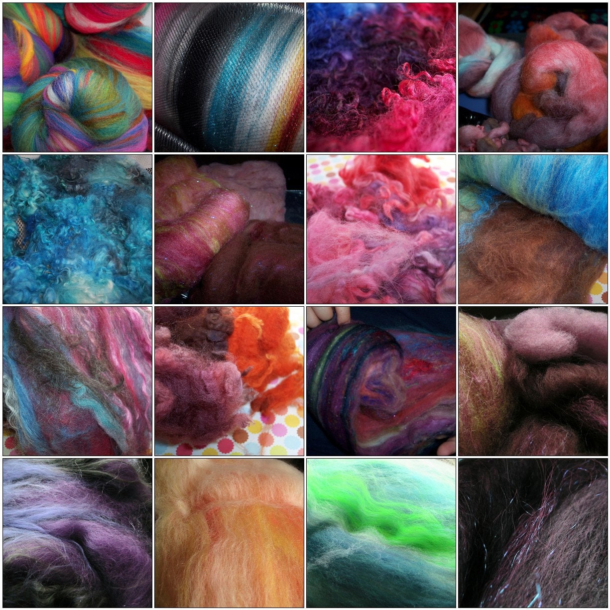 Choose Your Own Adventure Batts - custom dyed and carded to YOUR specifications