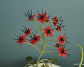 Paper Sculpture Origami Ikebana called Microburst