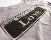 New Orleans Love Shirt - French Quarter - Vieux Carre Street Sign