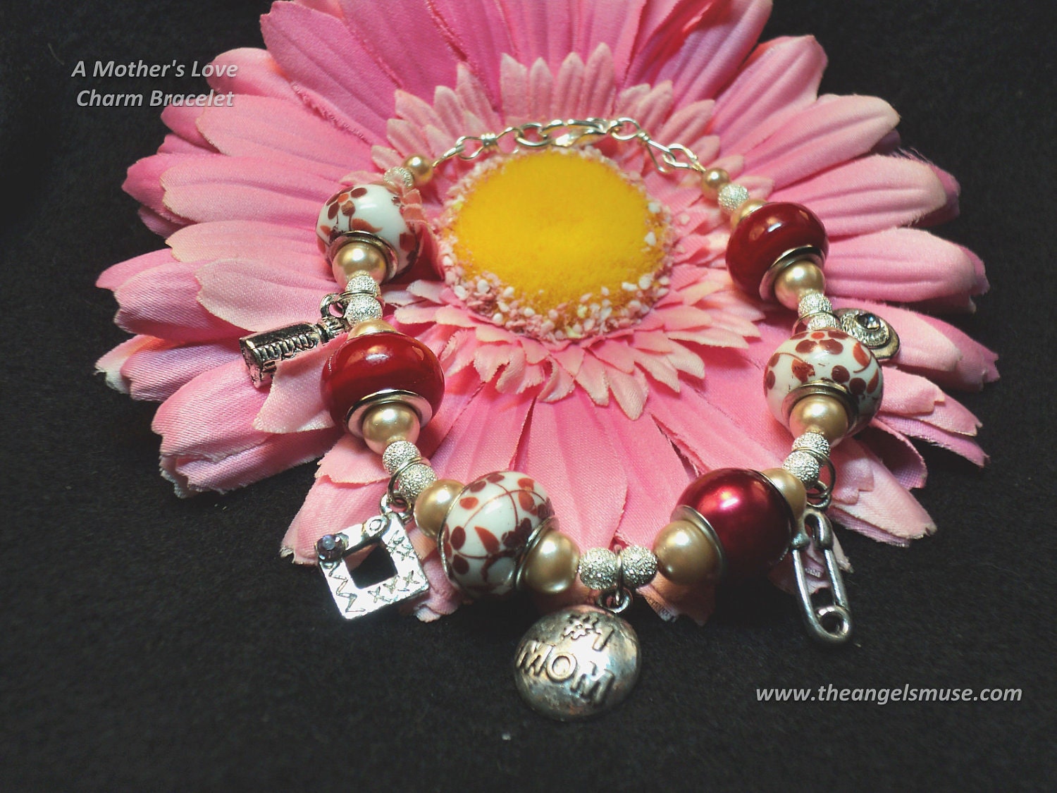 A Mother's Love Faux Pandora Charm Bracelet