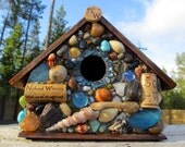 Tropical Mosaic Birdhouse