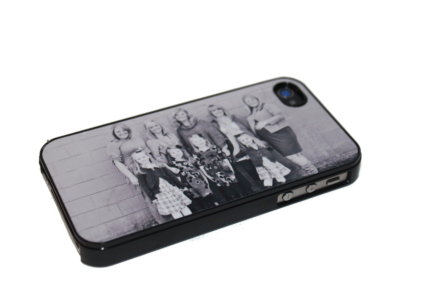 FAMILY PHOTO GIFTS - Great Gifts-  Custom iphone cases for any iPhone 4/4s, Any sayings,pictures etc..