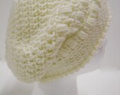 Chunky Crocheted Slouch Hat