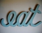 Eat sign cottage chic shabby chic urban farmhouse decor - ruralurbanliving Eat sign cottage chic shabby chic urban farmhouse decor - ruralurbanliving