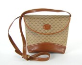 Vintage Authentic Gucci Monogram Logo Purse