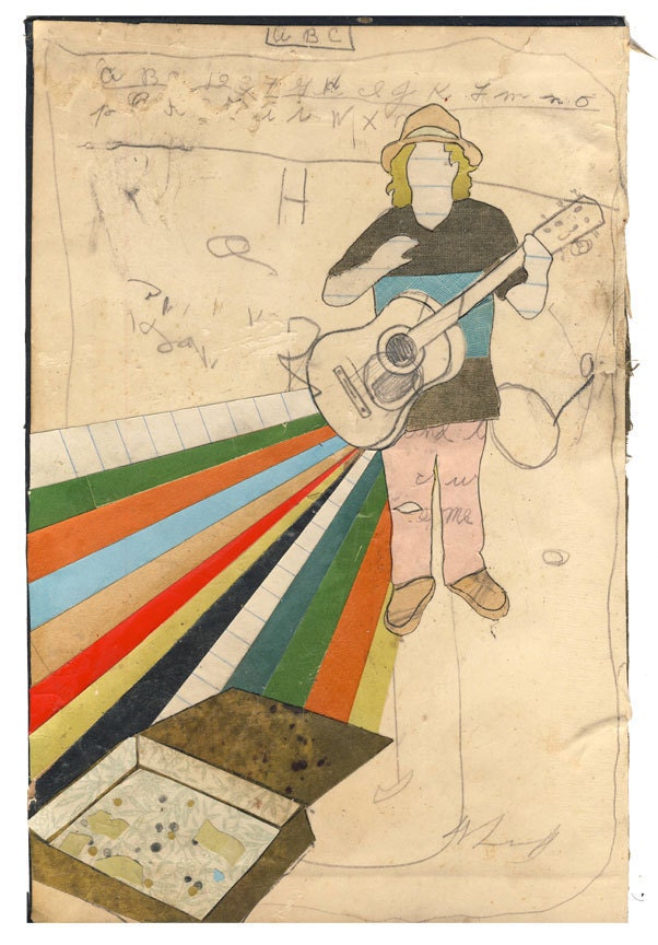 Billie Berry 2 - Original Collage