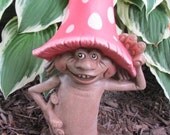 Ceramic Mushroom outdoor decoration for you yard or garden-Cute