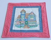 Pretty Little Mini Quilt - Victorian House