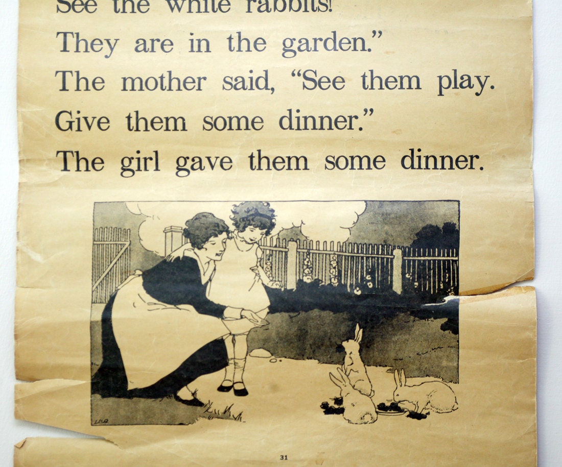 Gorgeous antique school house poster Large XL