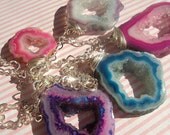 ON SALE Druzy Necklace by Amanda Lynne LUXE