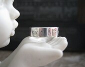 Personalized Sterling Silver Band