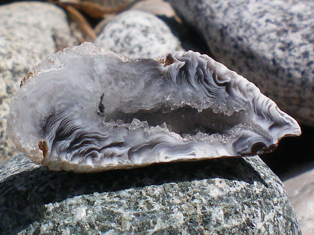 Mini Marked Geode