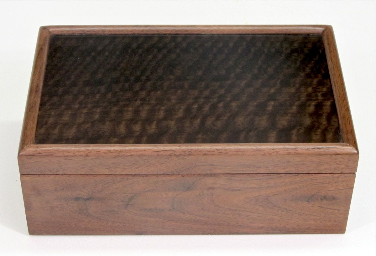 Black Walnut and Smoked Eucalyptus Keepsake Box