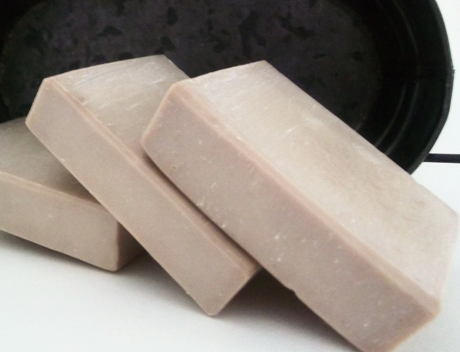 Goat Milk Soap ALMOND MILK & HONEY... Black Kettle