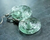 Lampwork Earrings - Oxidized Silver, Sterling Silver, Handmade Earrings, Glass Earrings, Lampwork Jewelry