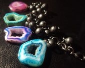 ON SALE Druzy Bracelet by Amanda Lynne LUXE