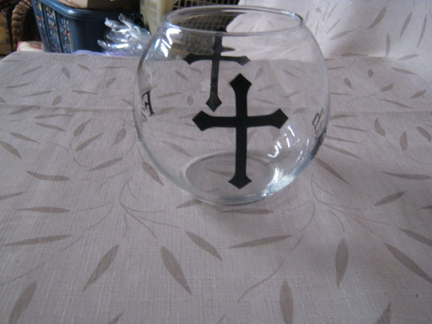 Decaled Glass Vases
