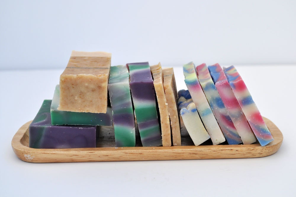 Handmade Natural Soap, Cold Processed, Soap Ends & Cut-Offs
