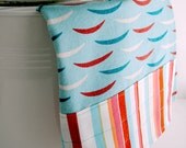 Red, White and Blue Nautical Cotton Tea Towel