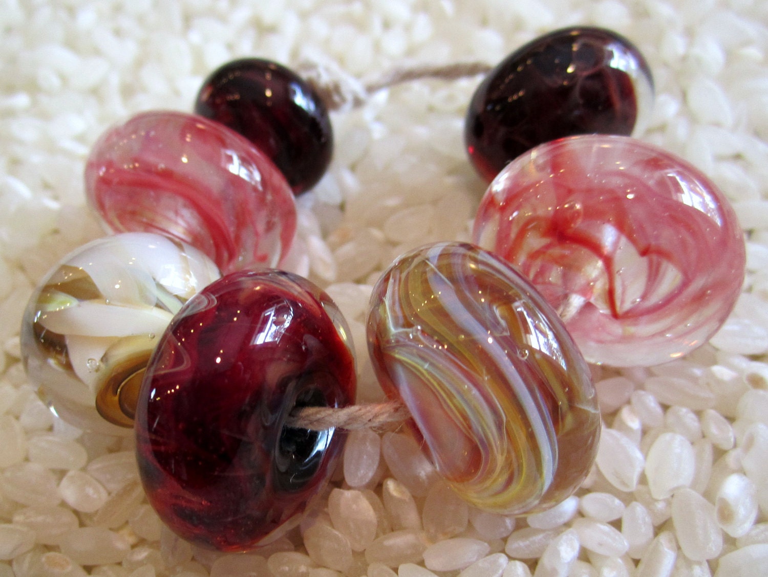 Handmade Boro Lampwork Glass Beads, Destash, Artist/Designer Collection