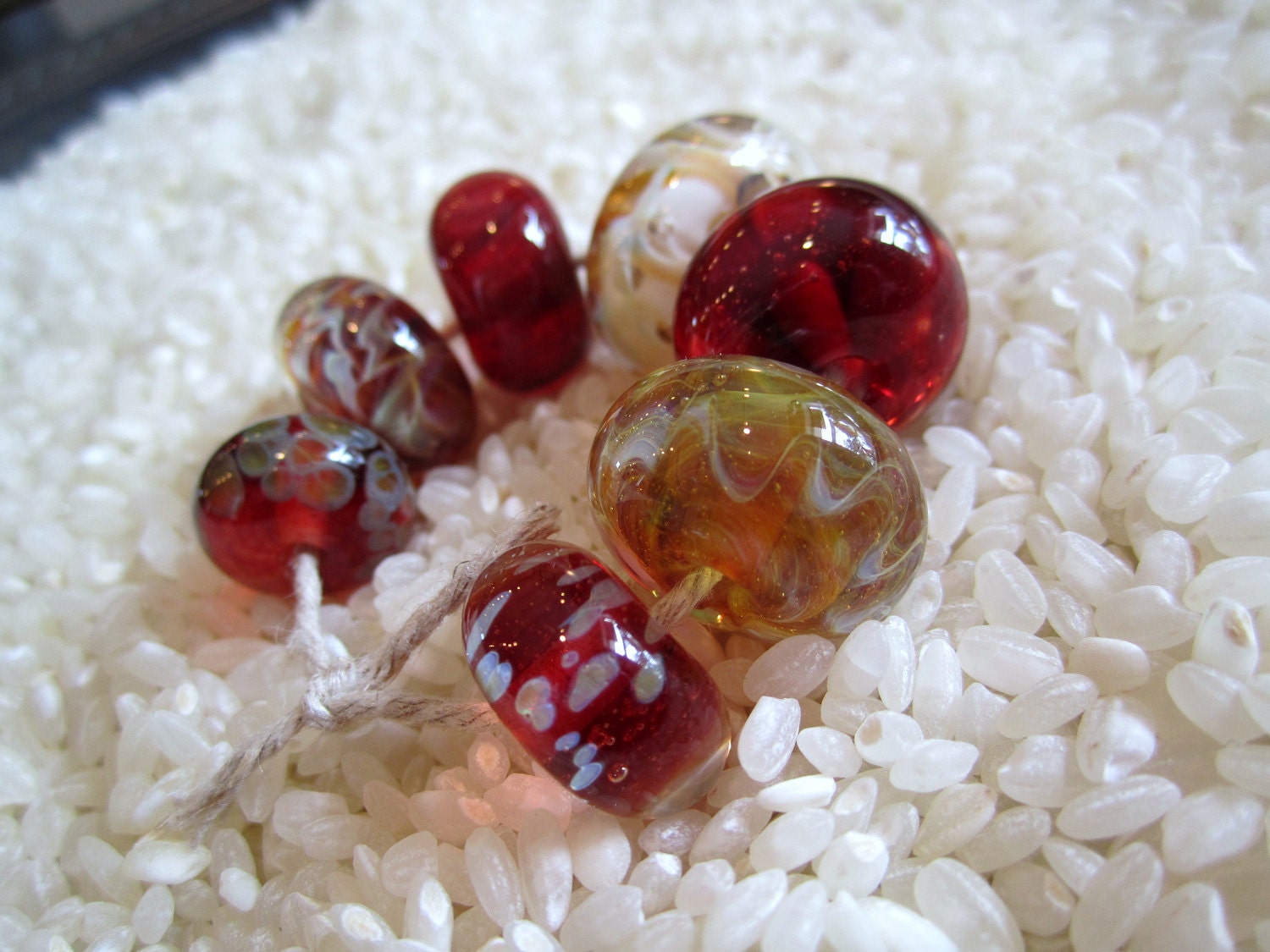 Handmade Boro Lampwork Glass Beads, Destash, Artist/Designer Collection
