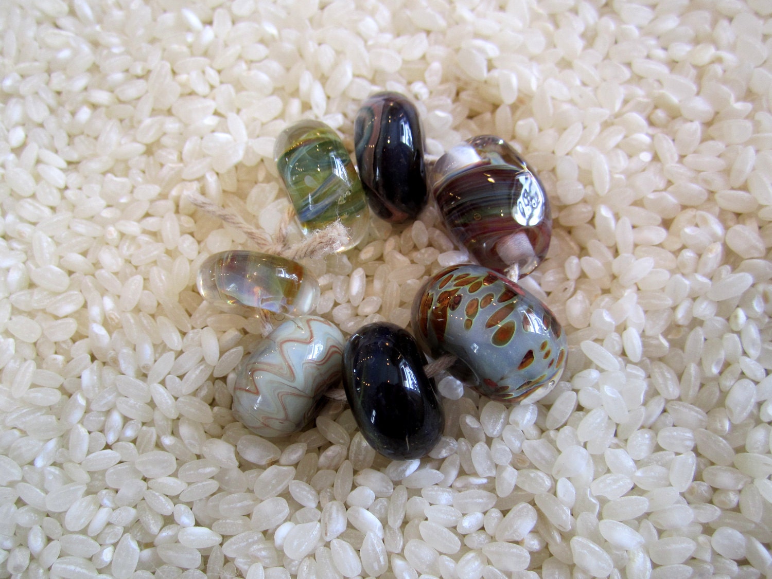 Handmade Boro Lampwork Glass Beads, Destash, Artist/Designer Collection