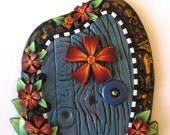 Blue Fairy Door