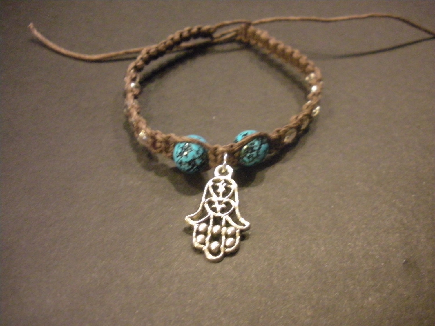 Evil Eye Hemp Bracelet
