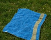 Garden Picnic Soft Knit Blanket - Custom Made to Order