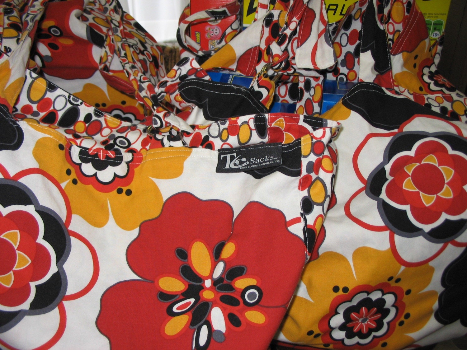 TG Sacks  Flower Power Recycled