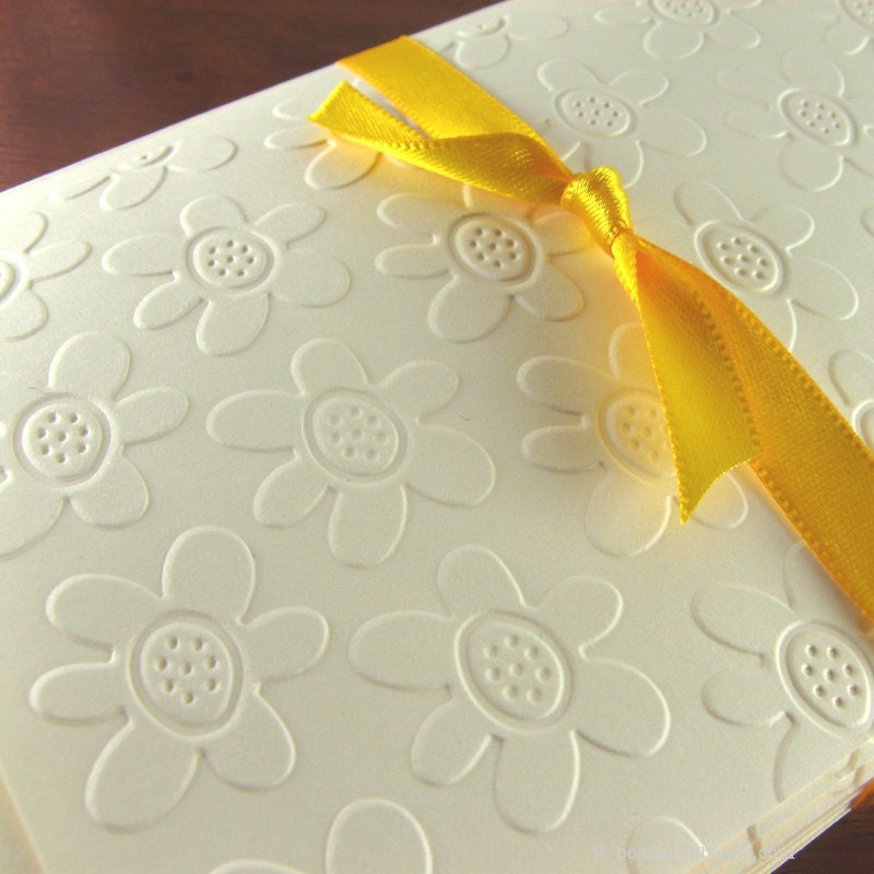 Daisy Cards (Blank Notecards, Flower Cards)