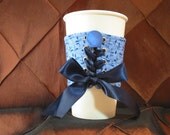 Sale - Coffee Corset - Shoots in Blue