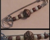 Horseblanket Pin Keyring
