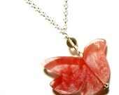 SALE Cherry Flightplan Bird Necklace
