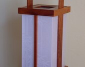 Japanese-style Shoji Lamp - RARE Hawaiian Koa -Perfect gift for any collector of Koa...