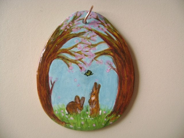 Springtime Easter Pendant