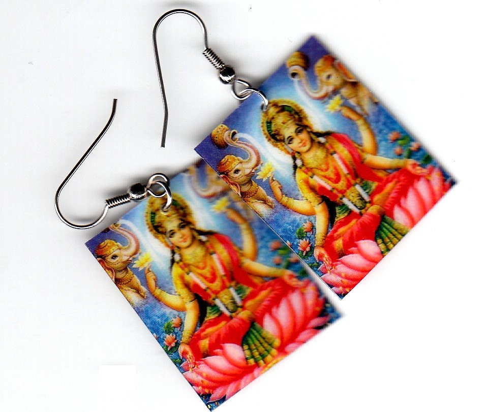 Lakshmi Earrings Photo Jewelry