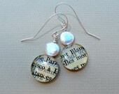 French schoolbook Earrings