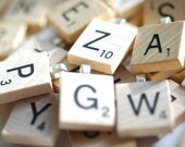 Scrabble Tile Initial Charm. Choose your letter.