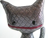 Metallic Silver Kitty