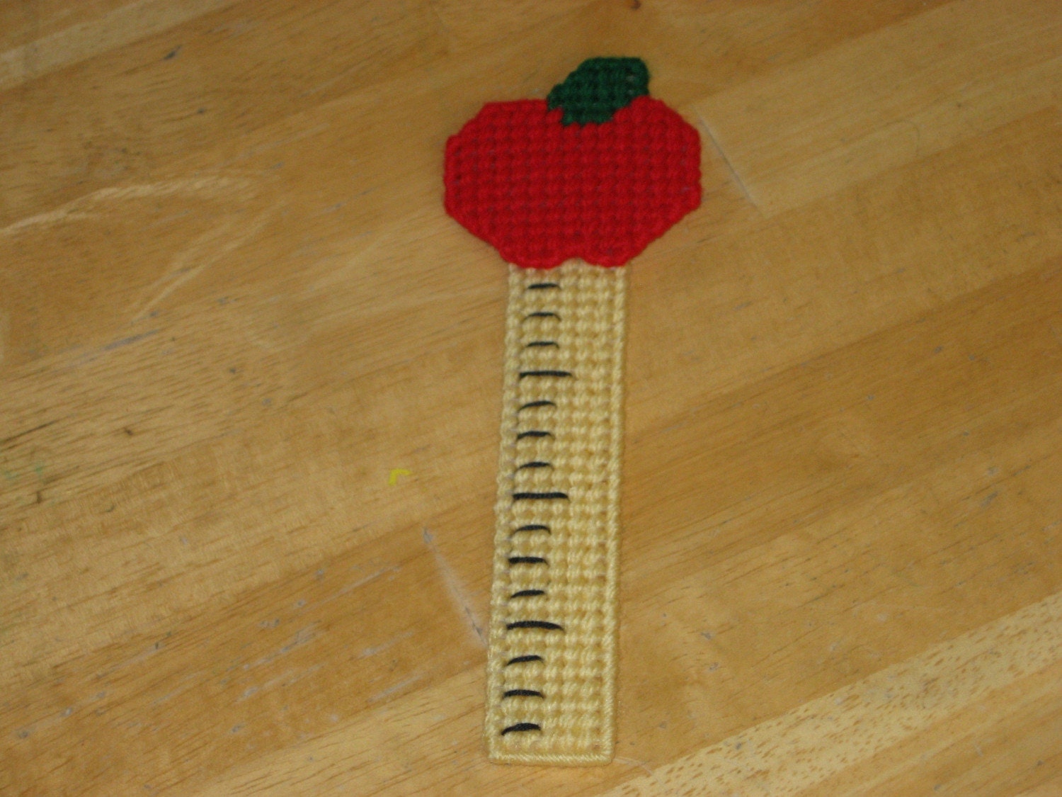 Apple Ruler Bookmark