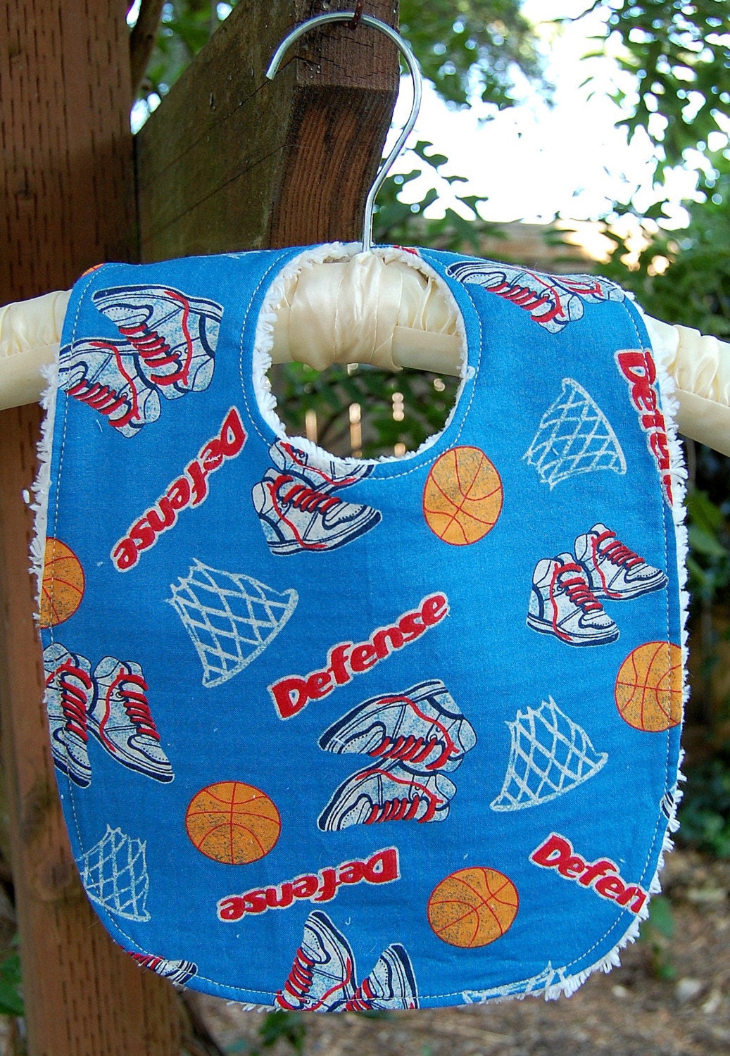 Basketball Infant Bib