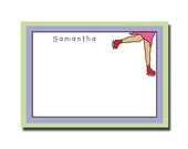 Ice Skater - Set of 8 Note Cards